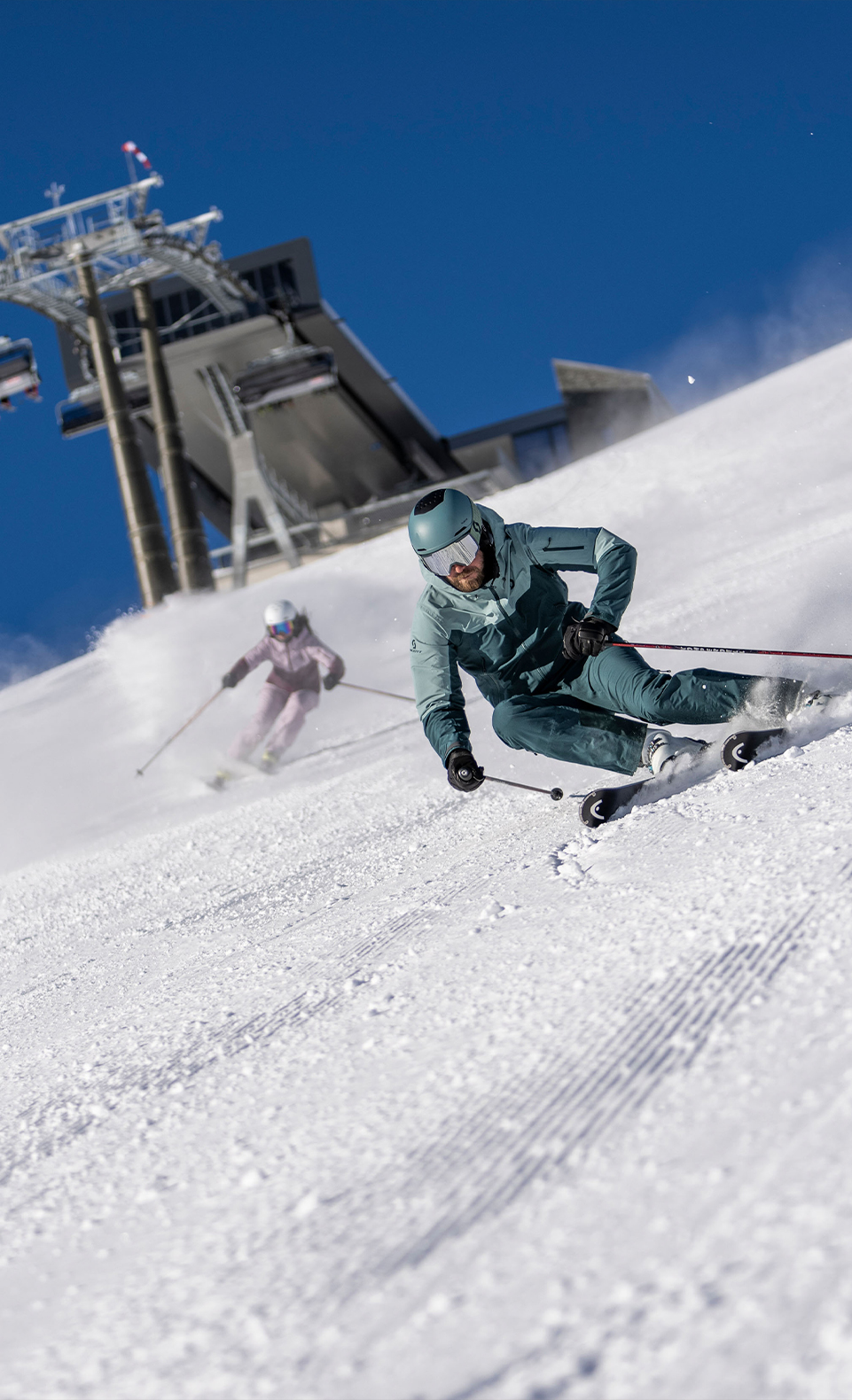Skifahren in Leogang auf der Asitz