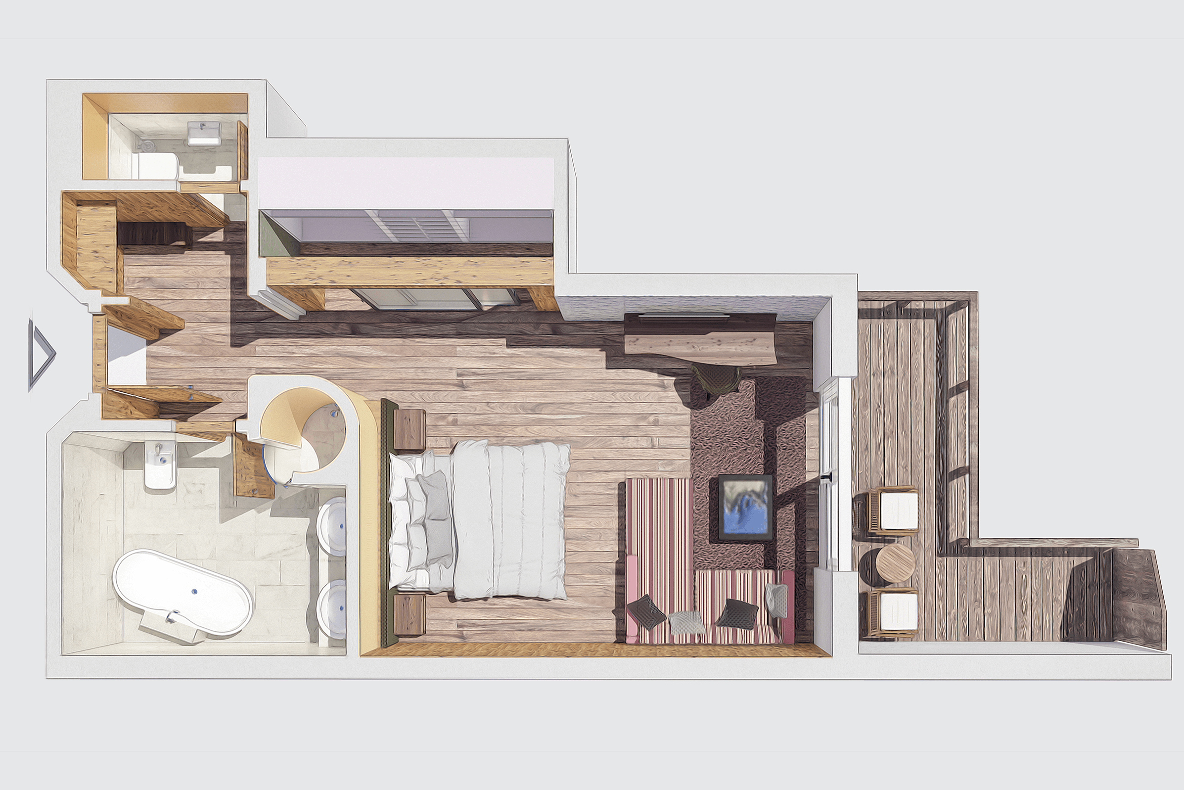 Krallerhof Zimmer und Suiten