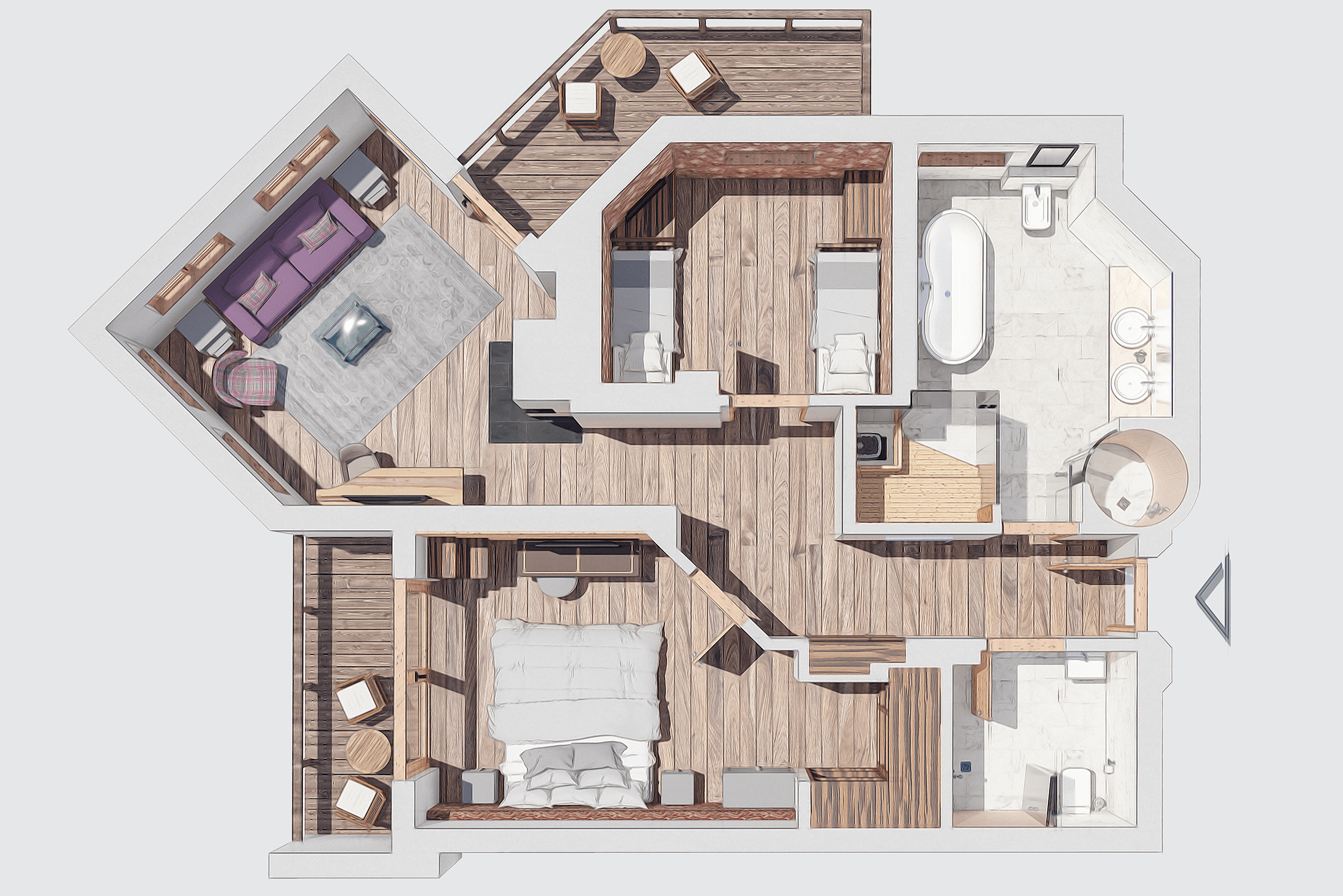 Krallerhof Zimmer und Suiten