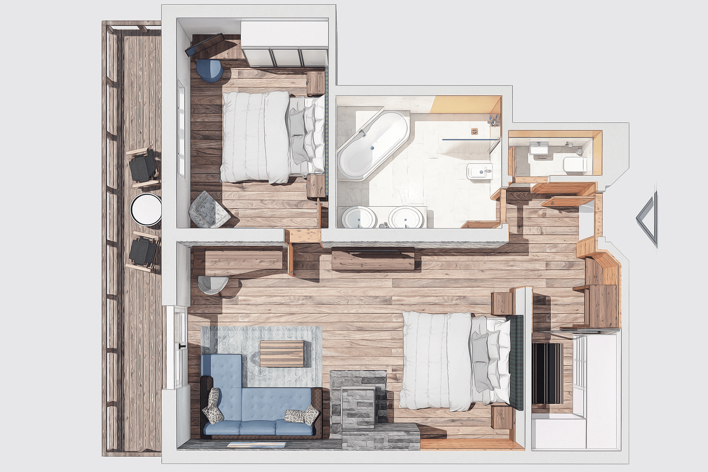 Krallerhof Zimmer und Suiten