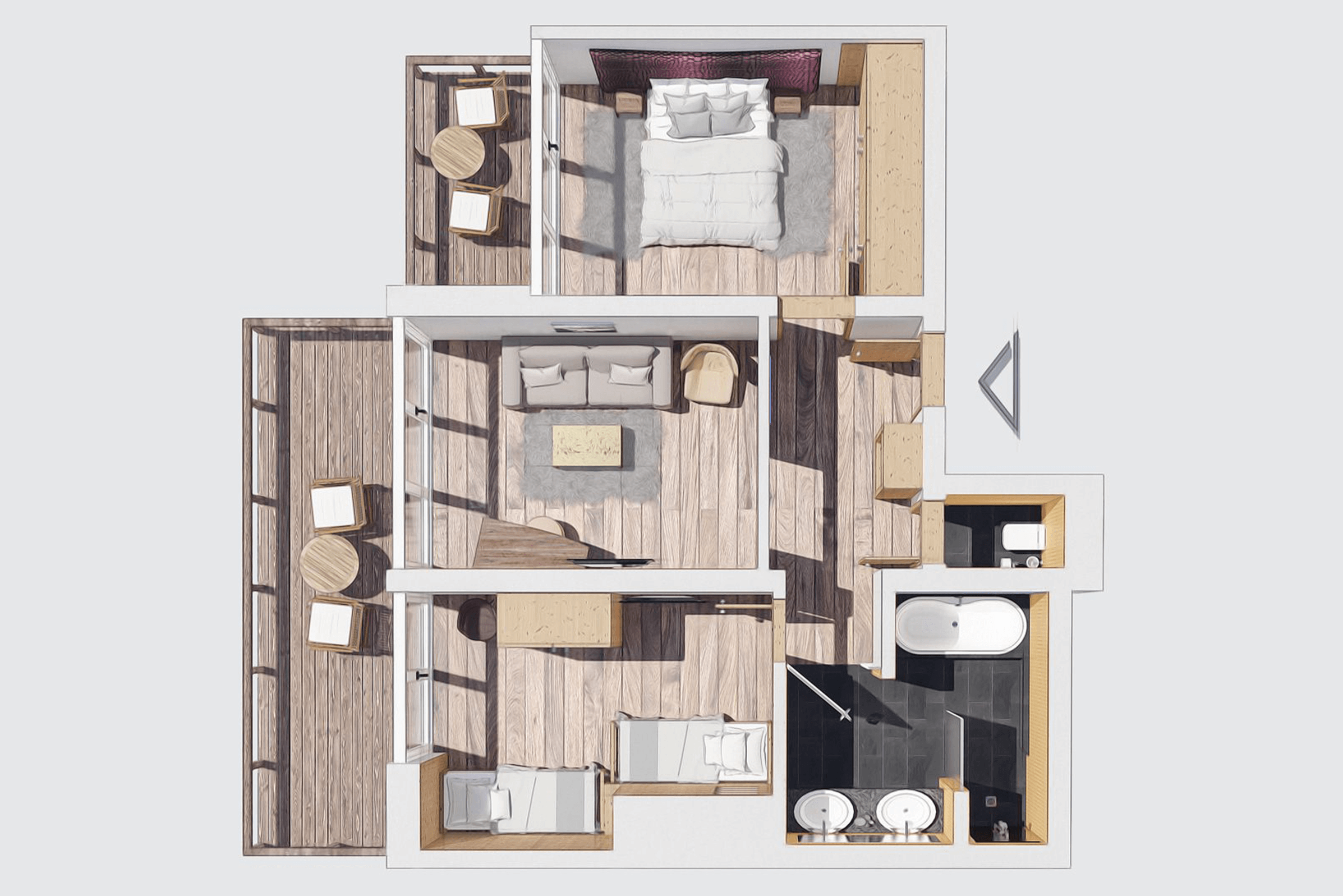 Krallerhof Zimmer und Suiten