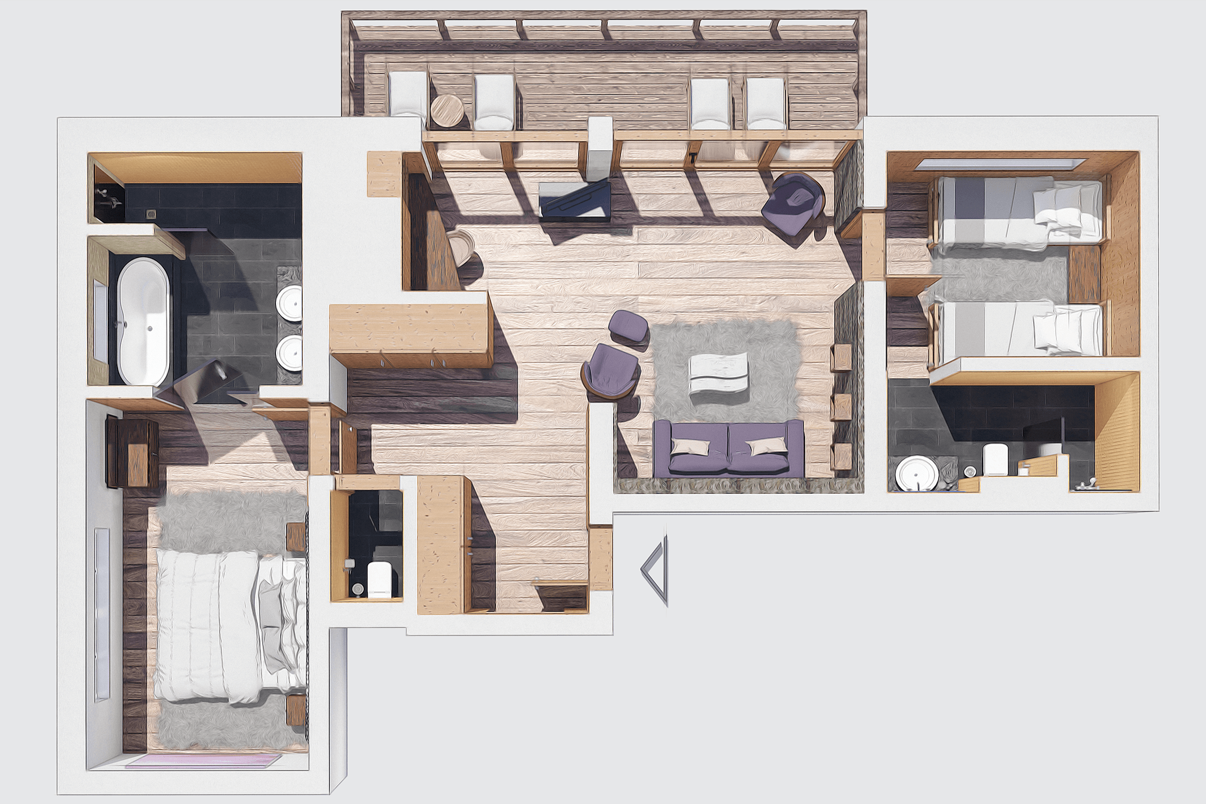 Krallerhof Zimmer und Suiten