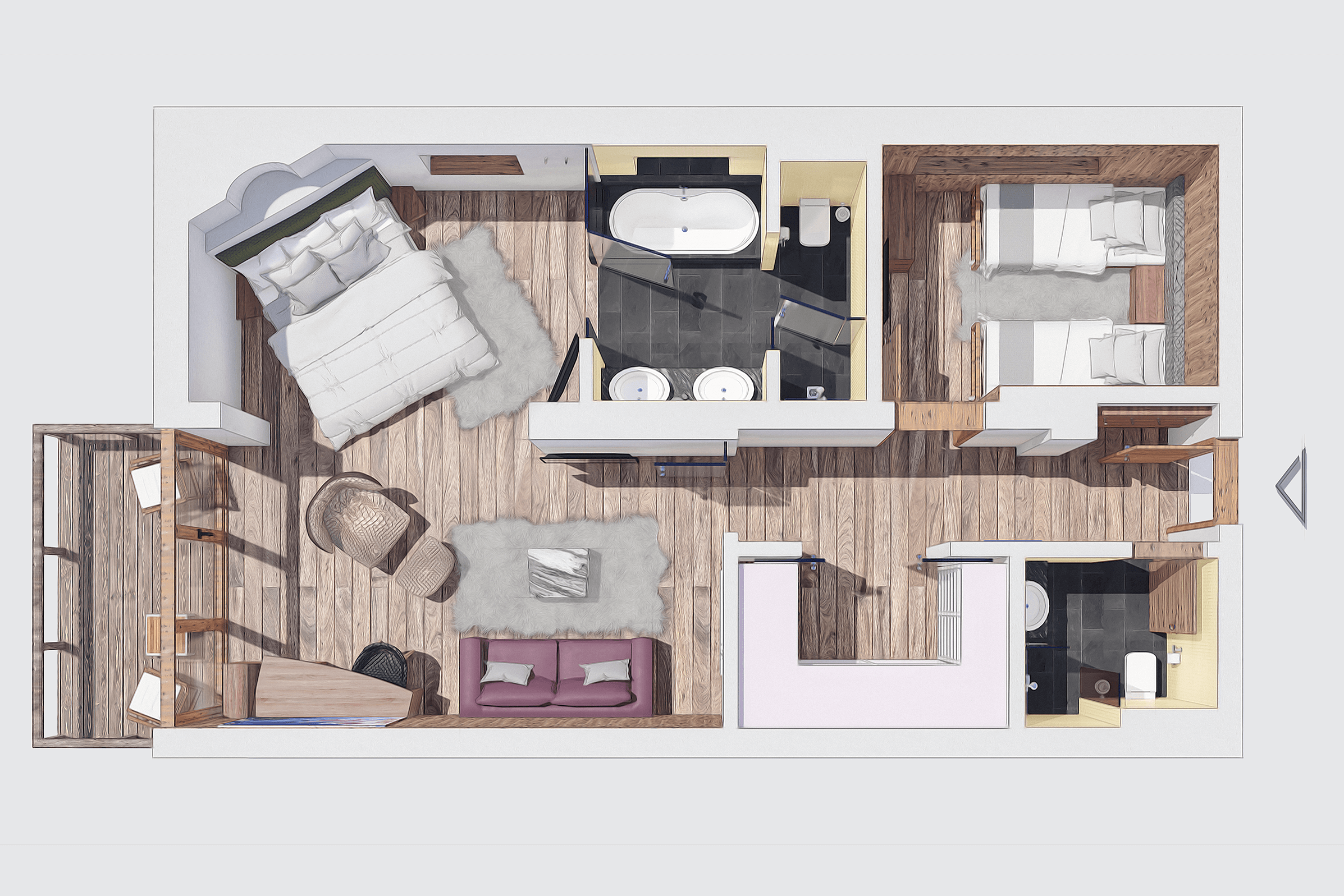 Krallerhof Zimmer und Suiten