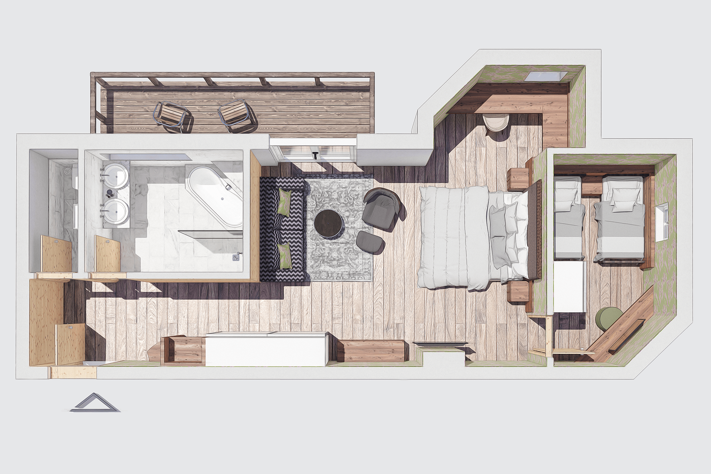 Krallerhof Zimmer und Suiten