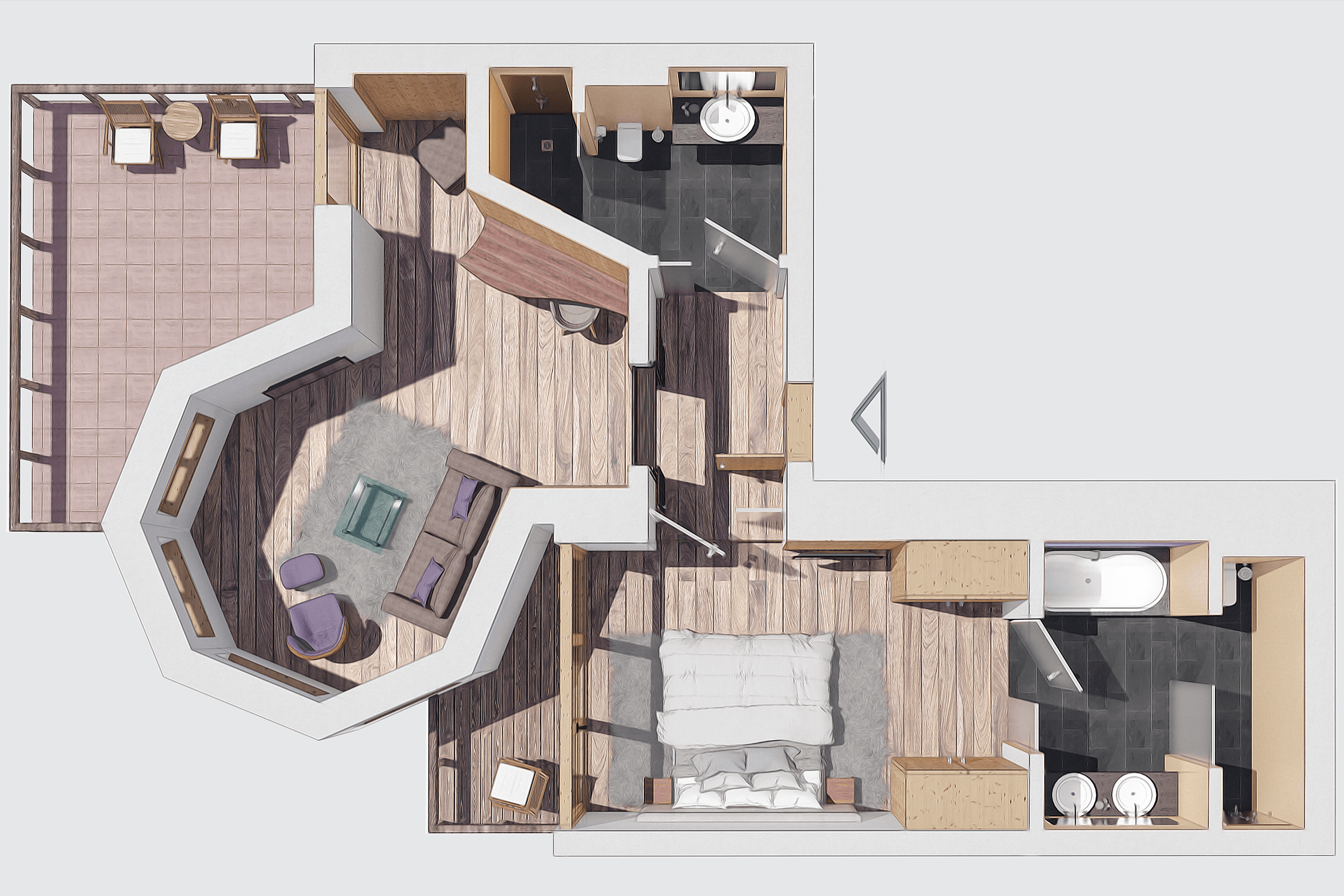 Krallerhof Zimmer und Suiten