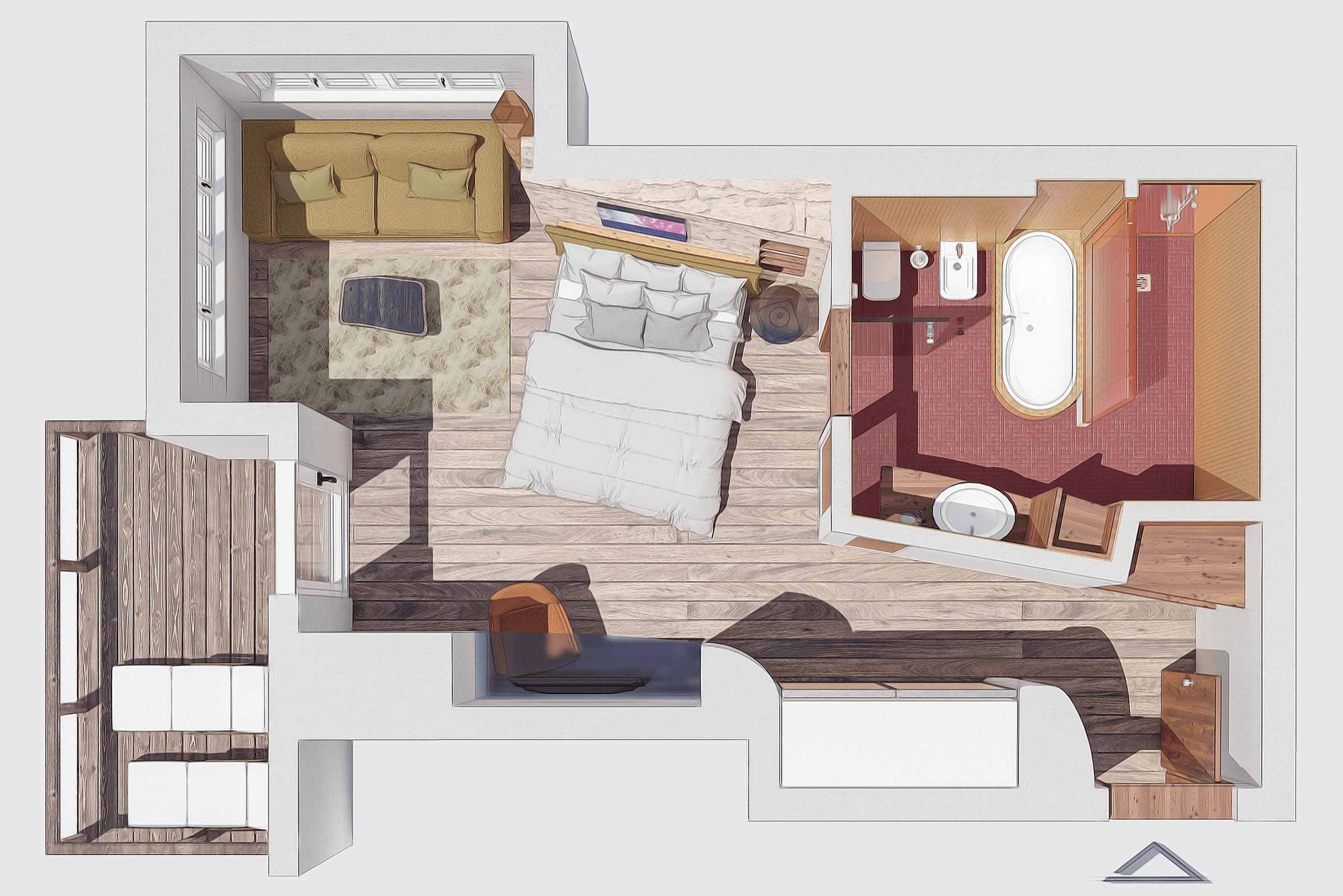 Krallerhof Zimmer und Suiten