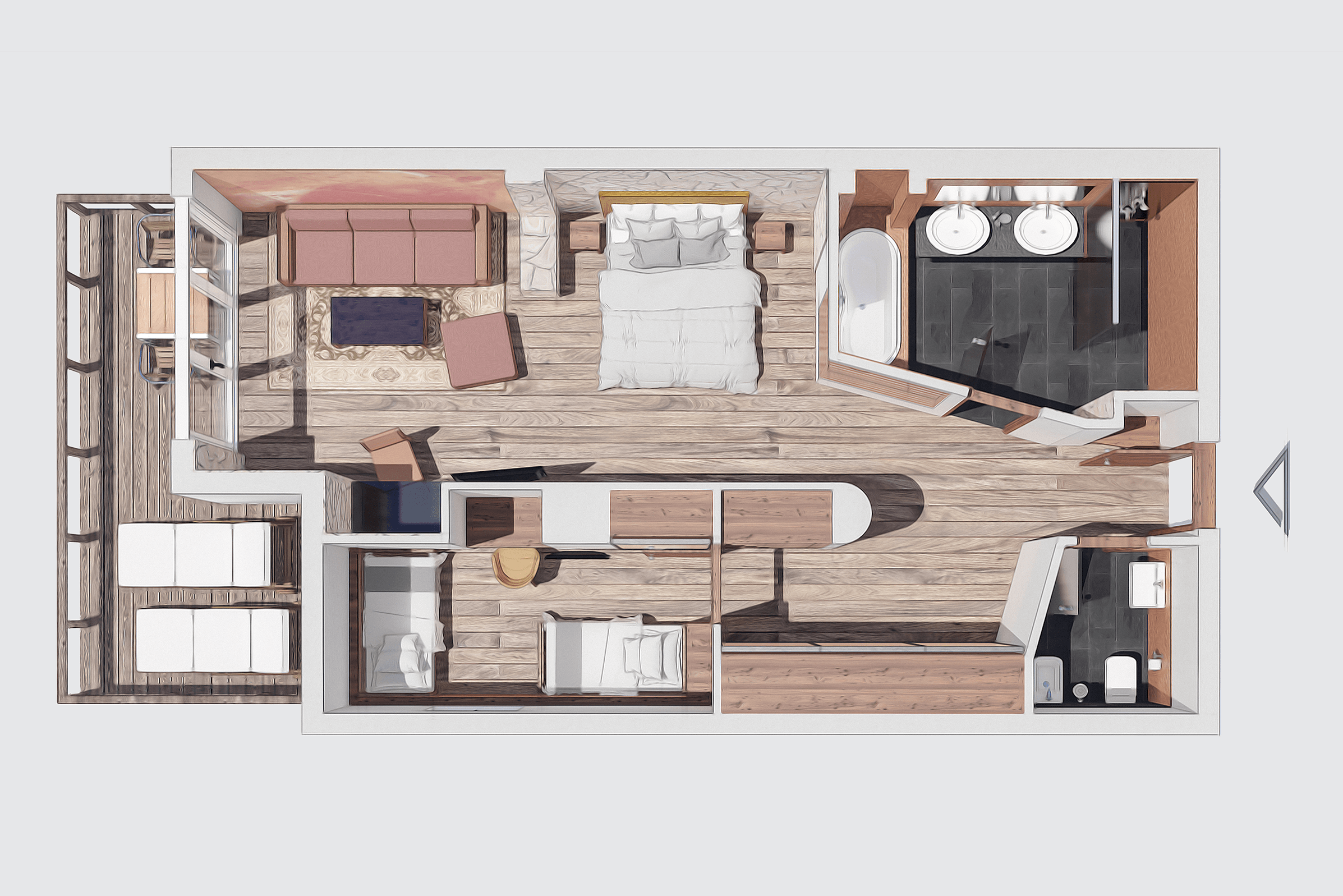 Krallerhof Zimmer und Suiten