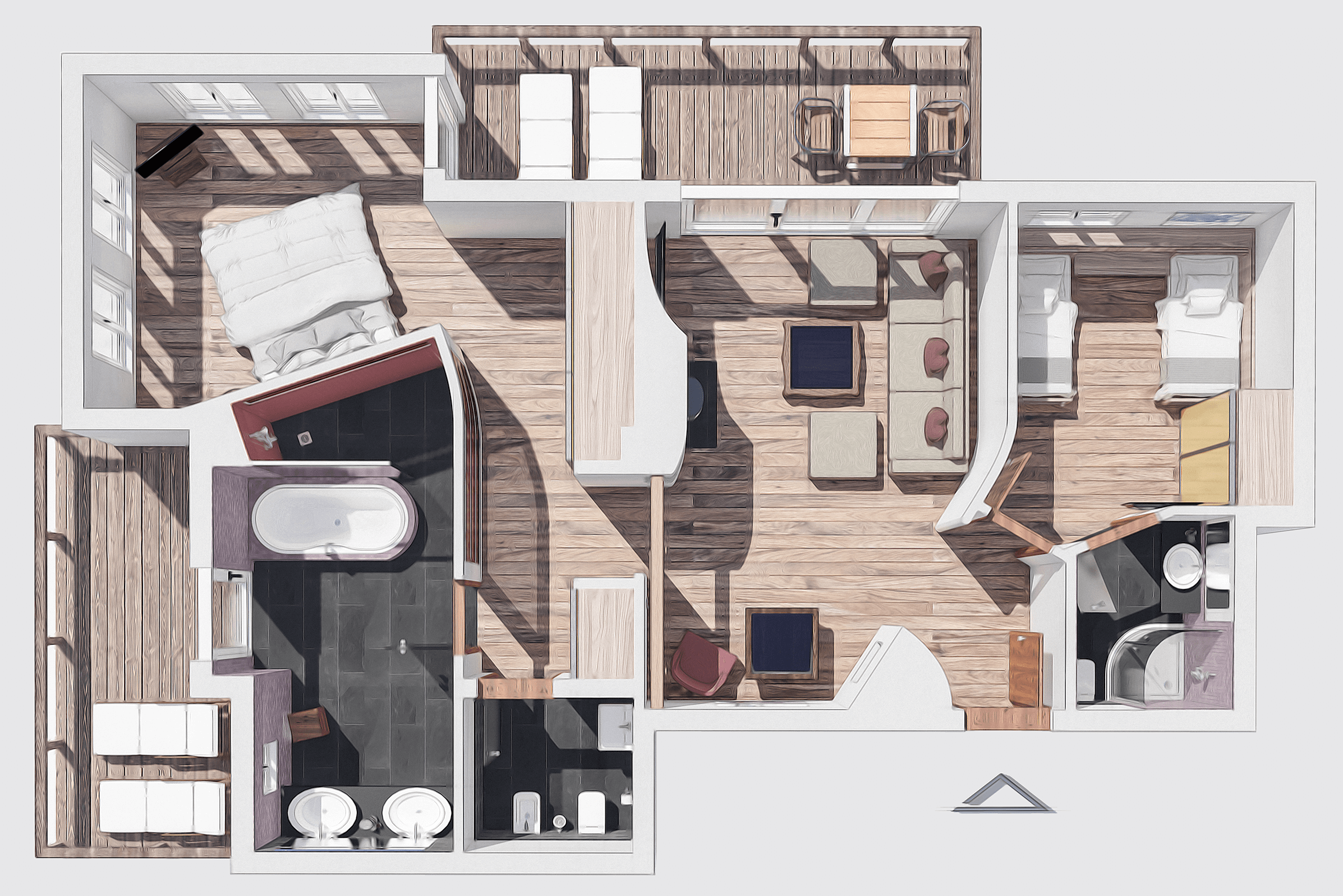 Krallerhof Zimmer und Suiten