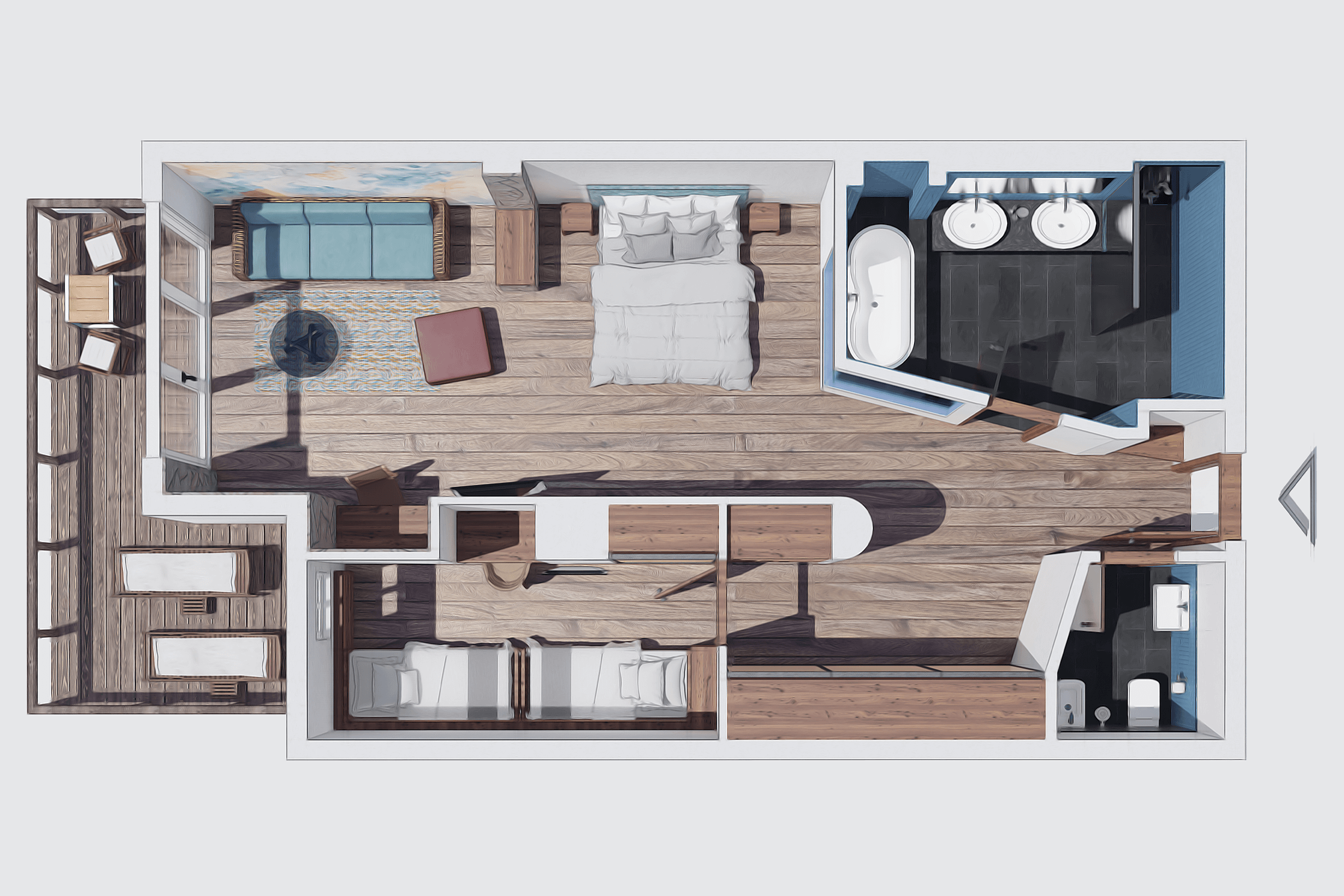Krallerhof Zimmer und Suiten